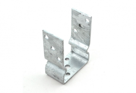 U-Pfostenträger mit Sicke 4mm verzinkt 71x150mm verzinkt U-Pfostenträger mit Sicke 4mm verzinkt 71x150mm verzinkt