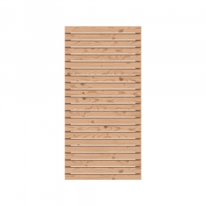 Osmo Rhombus Typ B Grundelement Kanadische Douglasie Naturbelassen 89x179cm (22 Profile)