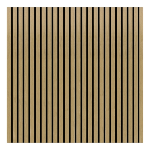 Elephant Zaun WPC Stripes Black Eiche 180x180cm