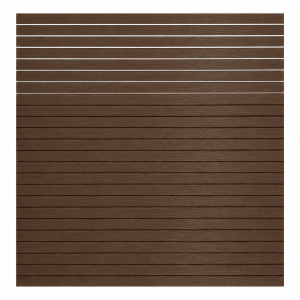 Elephant Dark Line Rhombus Aluminium Natural Dark Brown co-extrudiert horizontal 180x174cm