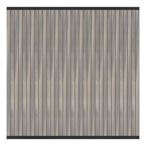 Flex Fence Cube Grundelement Silvergrey 180x188 cm