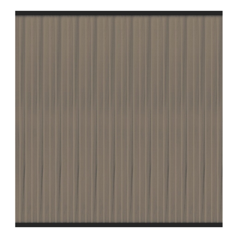 Flex Fence Cube Grundelement Ligthbrown 180x188 cm