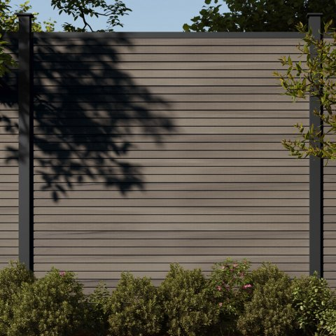 Osmo Multi Fence Cube Co-Extrusion Einzelprofil Lightbrown 1,9x16,3x184cm
