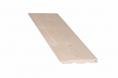 Profilbretter Rundprofil 14x121mm aus nordischer Fichte unbehandelt