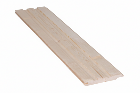 Profilbretter Rundprofil 14x121mm aus nordischer Fichte unbehandelt