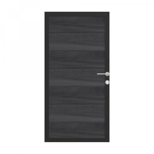 Osmo Multi Fence Co-Extrusion Greystone Tor 89x178 Rahmen Anthrazit inkl. Beschlag