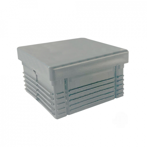 Elephant Pfostenkappe grau für Basic Pfosten 88x88 mm