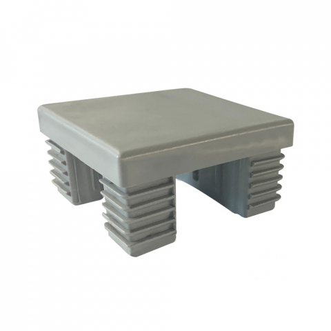 Elephant Pfostenkappe grau für Modular Pfosten 68x68 mm