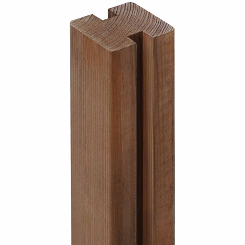 Verbindungspfosten Kiefer Kdi braun 200cm - 9,0x9,0cm