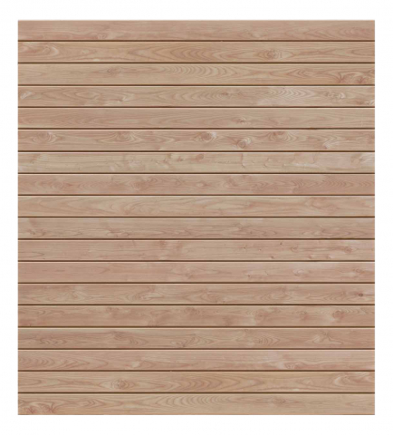 Selbstbauzaun Gardo XL DIY Lärche natur 180x194 cm