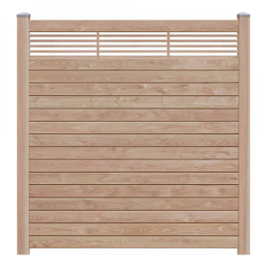 Selbstbauzaun Gardo XL DIY Lärche natur mit Rankelement 180x194 cm Selbstbauzaun Gardo XL DIY Lärche natur mit Rankelement 180x194 cm