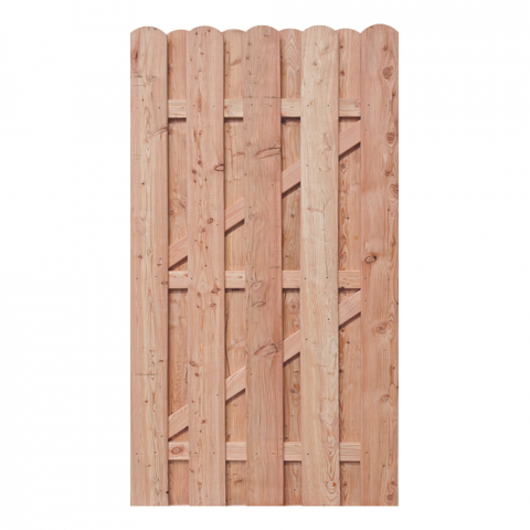 Bohlentor Lärche unbehandelt gerade 100x180cm ohne Beschlag