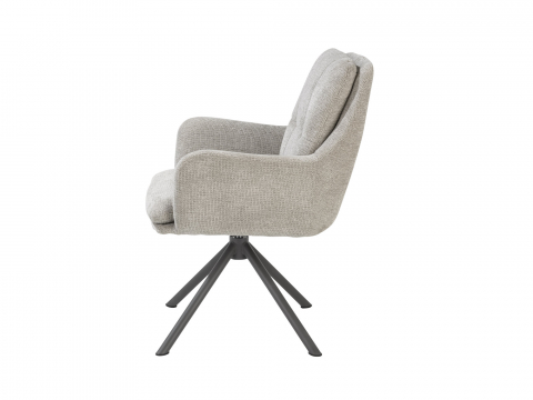 Habufa Madelaine Armlehn-, Drehstuhl - Vada Beige