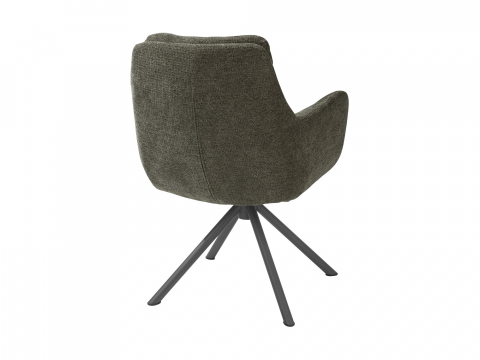 Habufa Madelaine Armlehn-, Drehstuhl - Vada Moos Grün