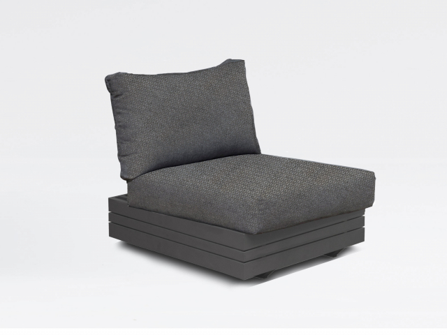 Zebra Cubo Neo Lounge 1-Sitzer graphite