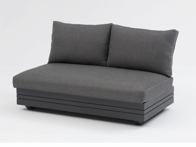 Zebra Cubo Neo Lounge 2-Sitzer graphite