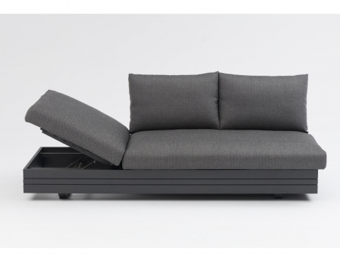 Zebra Cubo Neo Lounge 3-Sitzer graphite