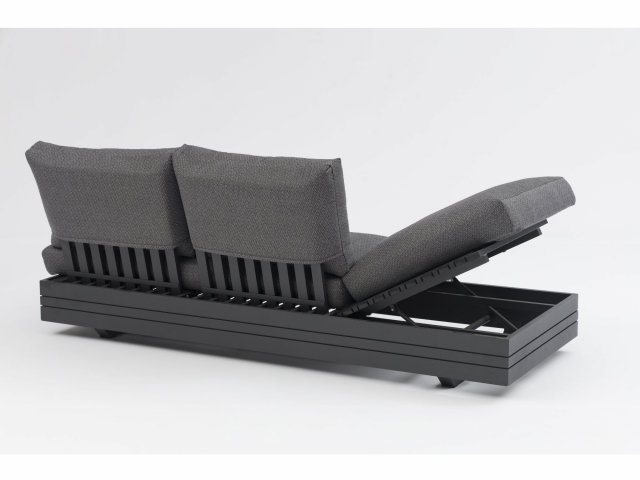 Zebra Cubo Neo Lounge 3-Sitzer graphite