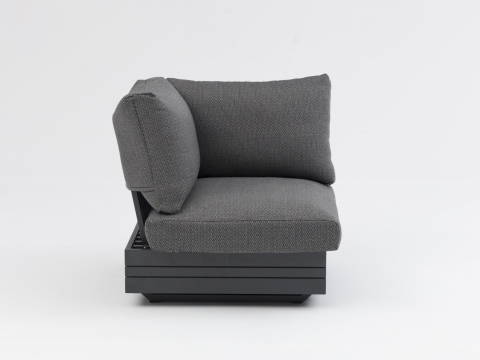 Zebra Cubo Neo Lounge Eckteil graphite