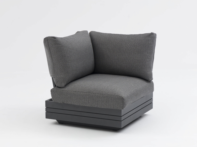 Zebra Cubo Neo Lounge Eckteil graphite