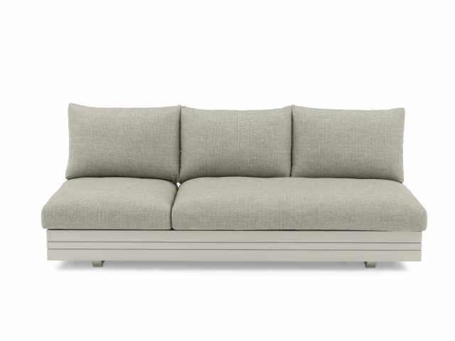 Zebra Cubo Neo Lounge 3-Sitzer light taupe