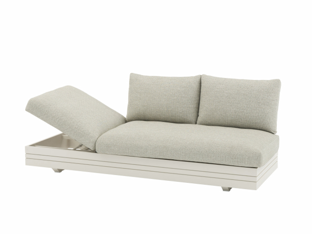 Zebra Cubo Neo Lounge 3-Sitzer light taupe