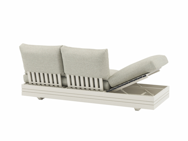 Zebra Cubo Neo Lounge 3-Sitzer light taupe