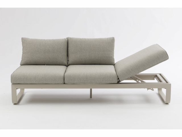 Zebra Fly Lounge 3-Sitzer, light taupe