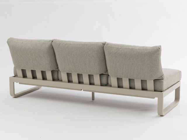 Zebra Fly Lounge 3-Sitzer, light taupe