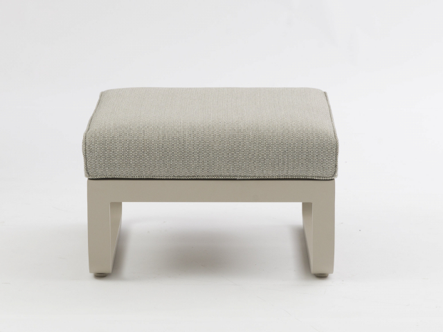 Zebra Fly Lounge Hocker, light taupe