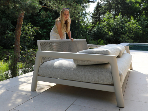 Zebra Cozy Lounge 3-Sitzer Sofa