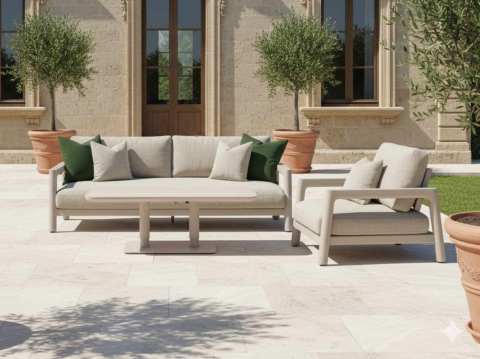 Zebra Cozy Lounge 3-Sitzer Sofa 236x128cm