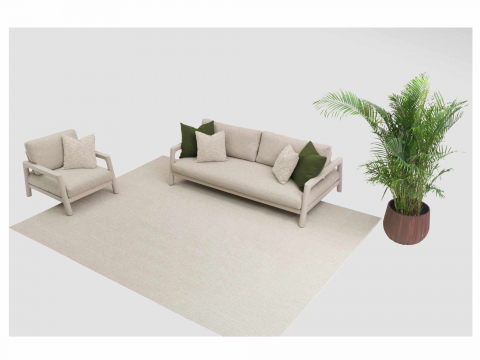 Zebra Cozy Loungesessel