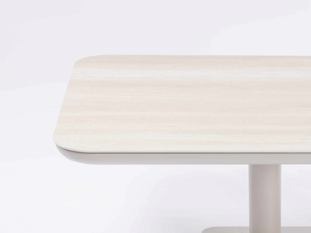 Zebra Move Tisch 140x80x51-71cm light taupe