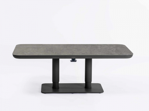 Zebra Move Tisch 140x80x51-71cm graphite