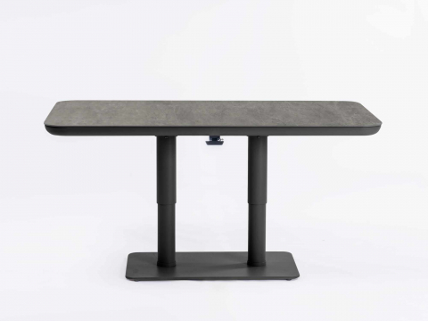 Zebra Move Tisch 140x80x51-71cm graphite