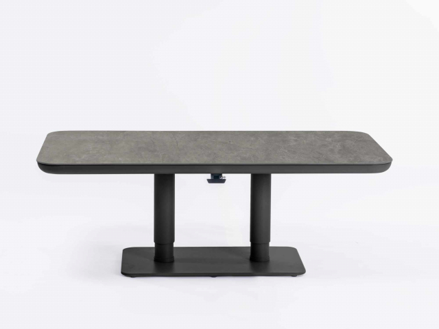 Zebra Move Tisch 140x80x51-71cm graphite