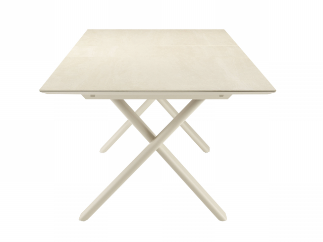 Zebra Levare Tisch 240-300x100x74cm light taupe