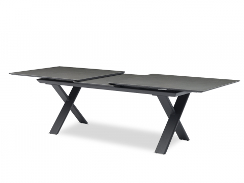 Zebra Levare Tisch 240-300x100x74cm graphite