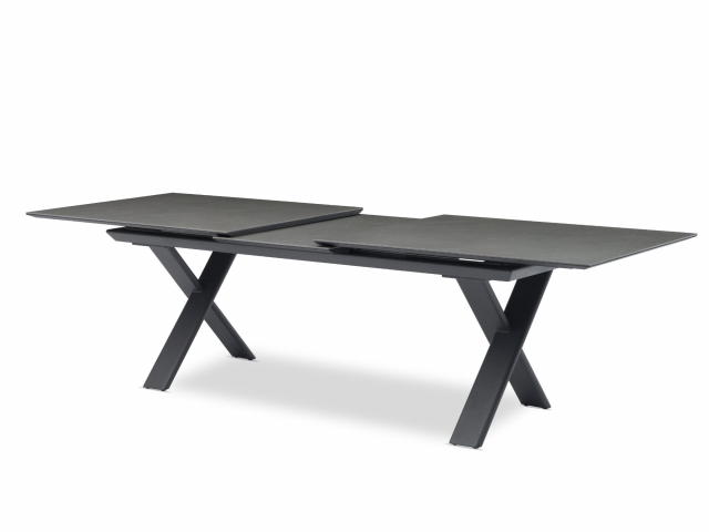 Zebra Levare Tisch 240-300x100x74cm graphite