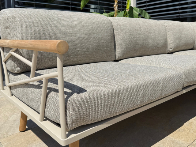 Zebra Solena Lounge 3-Sitzer Sofa light taupe