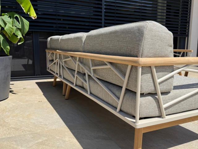 Zebra Solena Lounge 3-Sitzer Sofa light taupe