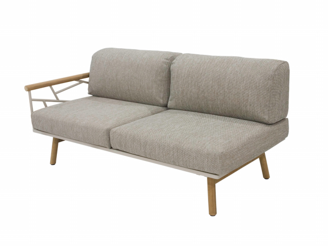 Zebra Solena Lounge 2-Sitzer Sofa light taupe