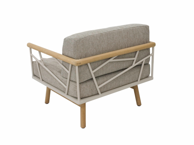 Zebra Solena Loungesessel light taupe