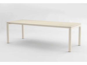 Zebra Vero Tisch 240x100x75cm light taupe