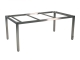 Zebra Opus Tischgestell 160x90cm Edelstahl ohne Tischplatte