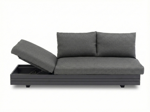 Zebra Cubo Neo Lounge Set graphite 316x215cm inkl. Polster