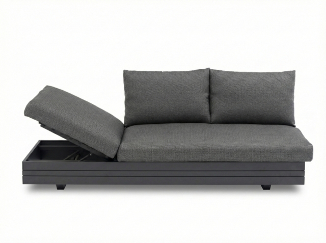 Zebra Cubo Neo Lounge Set graphite 316x215cm inkl. Polster