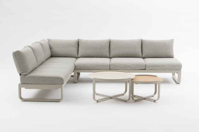 Zebra Fly Lounge Set light taupe