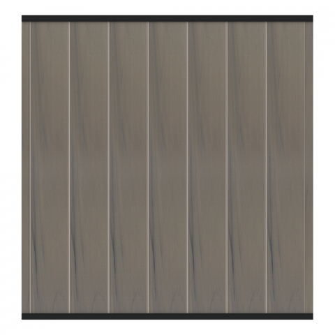 Flex Fence Grundelement Lightbrown 180x188 cm